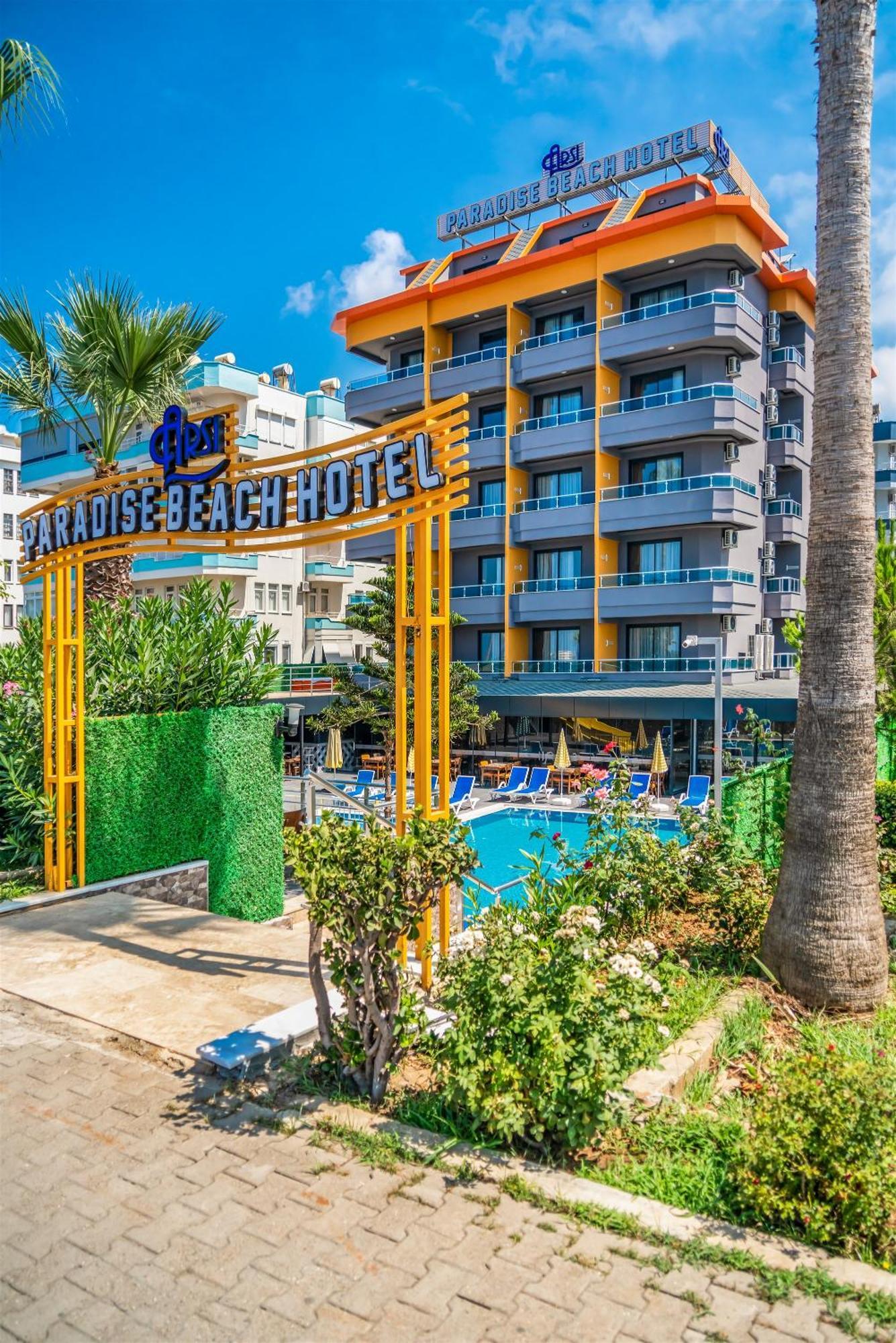 Arsi Paradise Beach Hotel Alanya Esterno foto